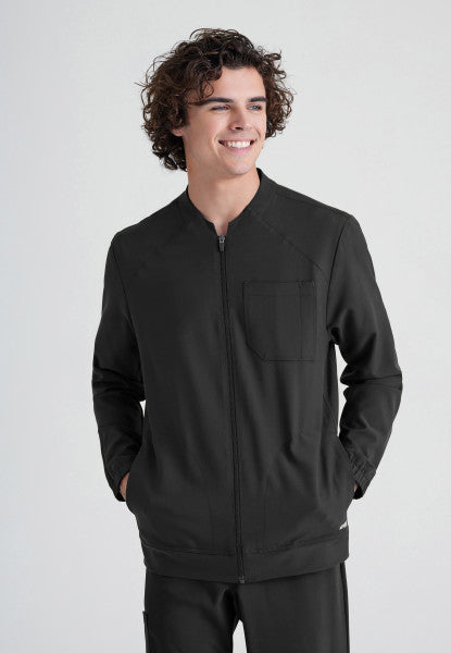 Men's Grey's Anatomy Evolve Cycle Warm-Up Jacket - BodyMoves Scrubs Boutique